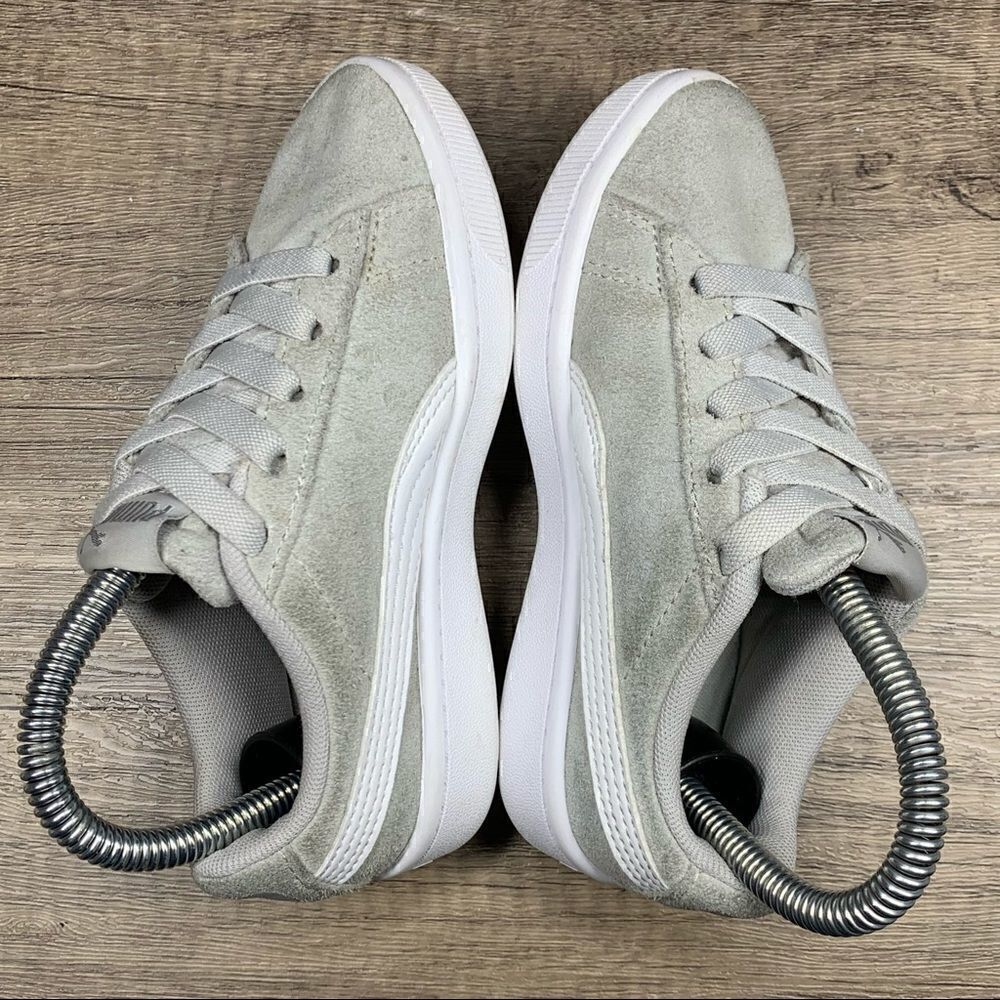 PUMA~Kids-sz 11C~Gray Suede Shoes~kids children - Picture 6 of 10